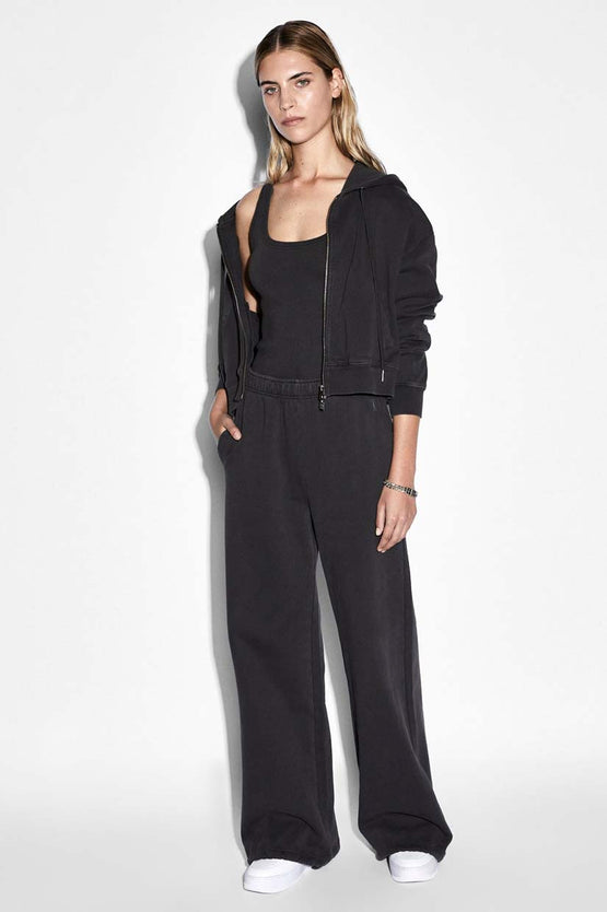 Ksubi 3X4 Origin Copped Hood - Washed Black