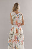 Caitlin Crisp Bubble Crop - Tea Party Floral