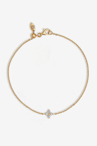 By Charlotte Crystal Bloom Bracelet - Gold