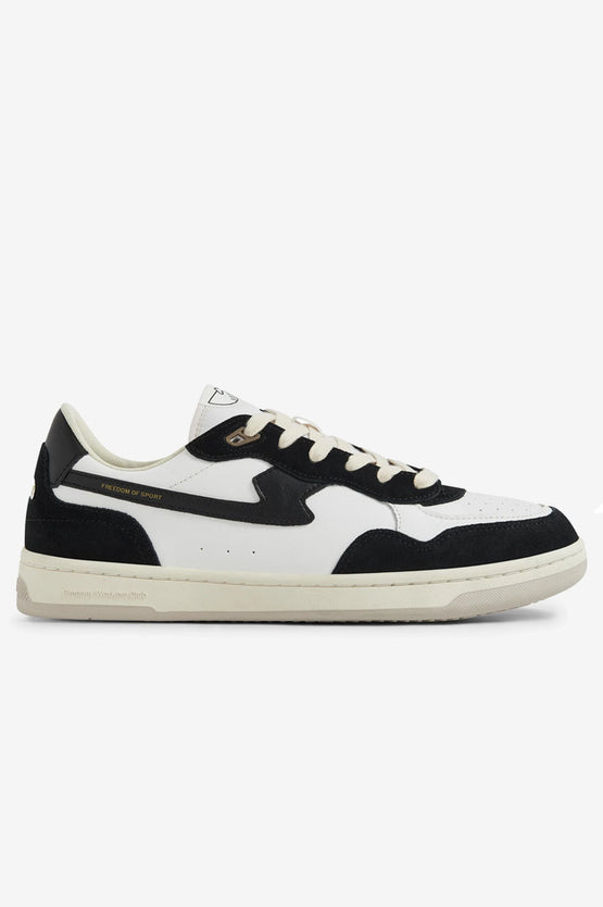 S.W.C Pro Cup 01 S-Strike Leather - Black White