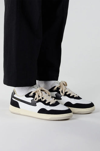 S.W.C Pro Cup 01 S-Strike Leather - Black White