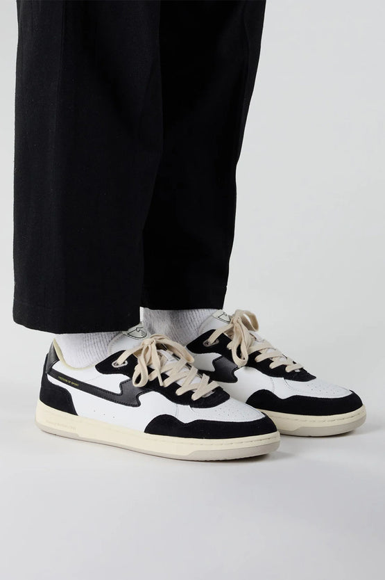 S.W.C Pro Cup 01 S-Strike Leather - Black White