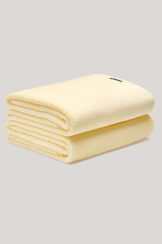 Hommey Bath Towel - Custard