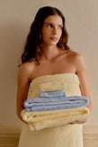 Hommey Bath Towel - Custard
