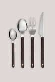 Hommey Cutlery 4 Piece Set - Espresso