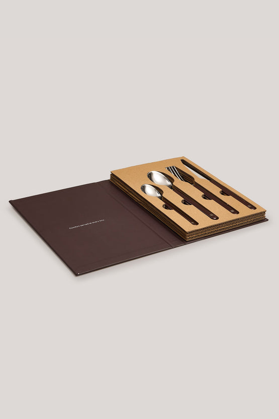 Hommey Cutlery 4 Piece Set - Espresso