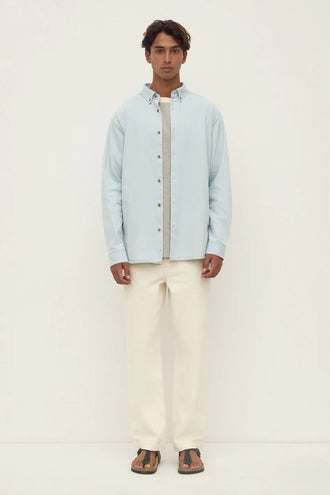 Assembly Denim LS Shirt - Pale Blue