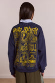Damson Madder Daily Rituals Sweat - Navy