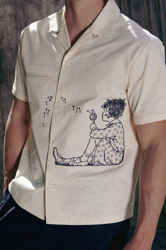 The Loose Company Dandelion Shirt - Ecru