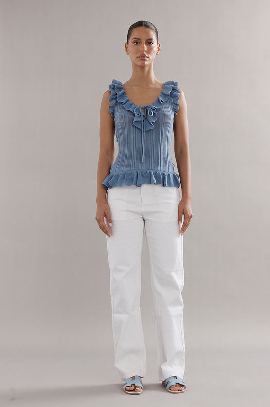 Caitlin Crisp Darwin Tank - Blue