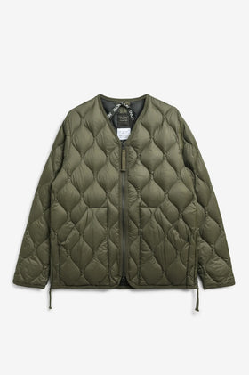 Taion Military V Neck Soft Shell Jacket - Dark Olive
