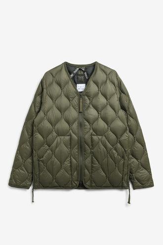 Taion Military V Neck Soft Shell Jacket - Dark Olive