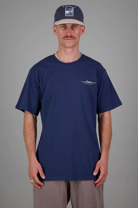 Just Another Fisherman Hauraki Tee - Denim