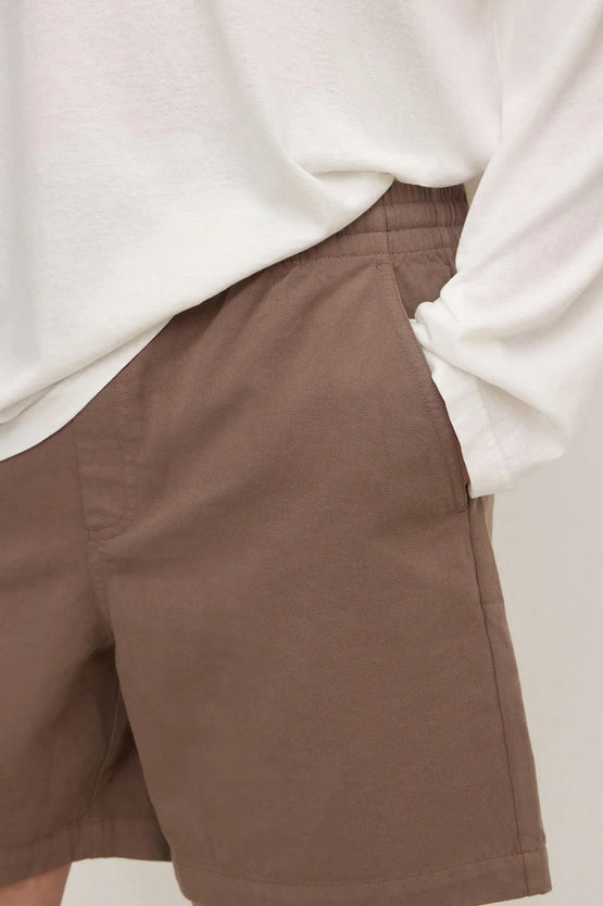 Assembly Everyday Twill Short - Dark Sand