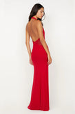 Bec & Bridge Deija Halter Maxi - Strawberry