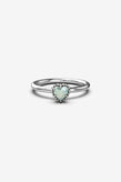 Stolen Girlfriends Club Dahlia's Heart Ring - Silver