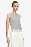 Bec & Bridge Delmare Maxi Dress – Grey/Ivory