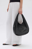 Assembly Delta Leather Bag - Black