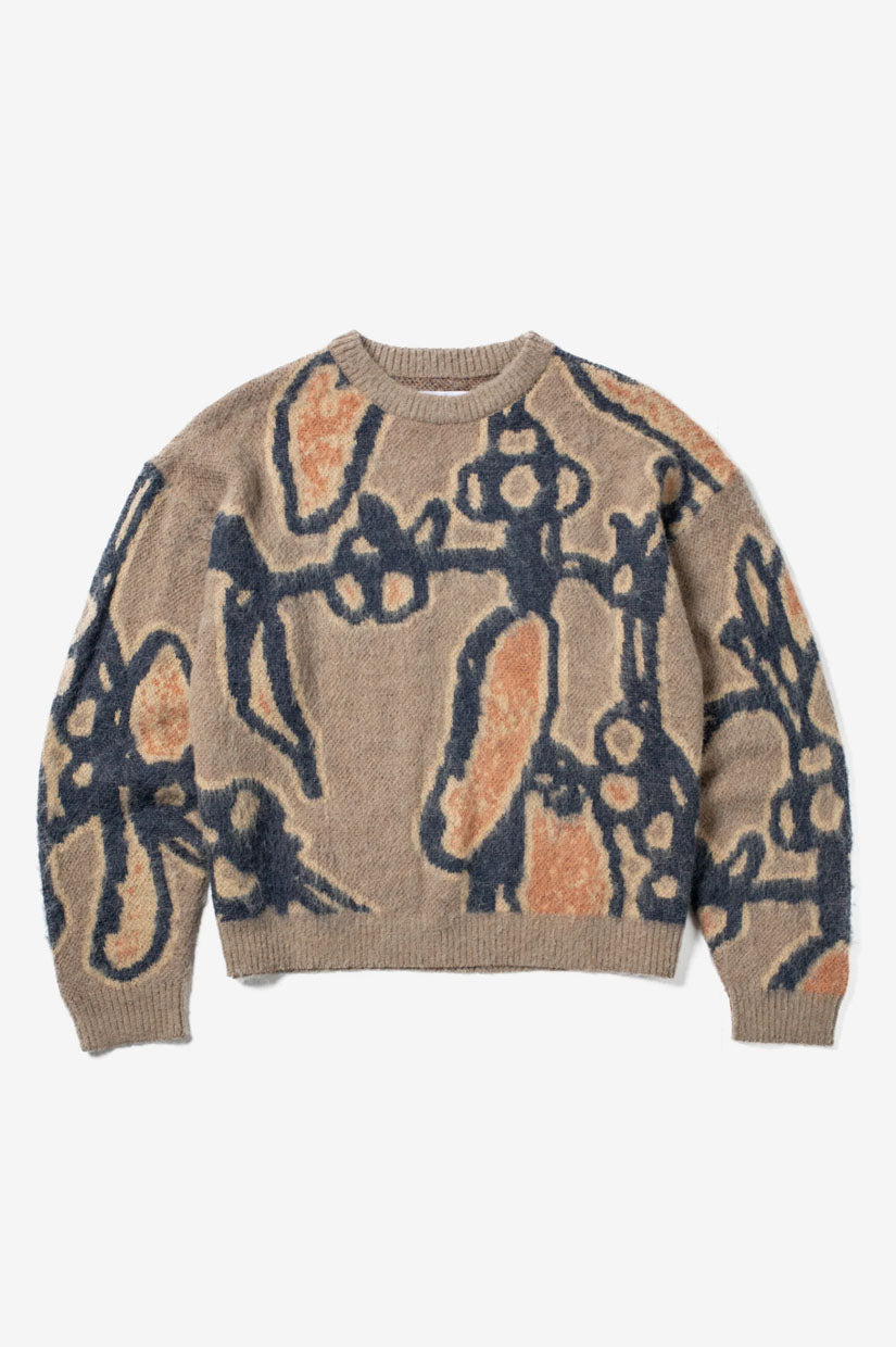 Candice Desire Mohair Sweater - Tan