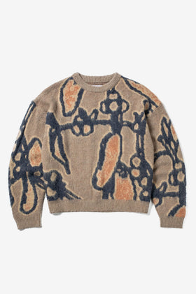 Candice Desire Mohair Sweater - Tan