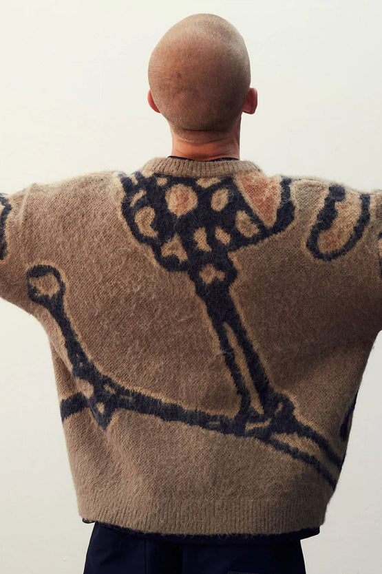 Candice Desire Mohair Sweater - Tan