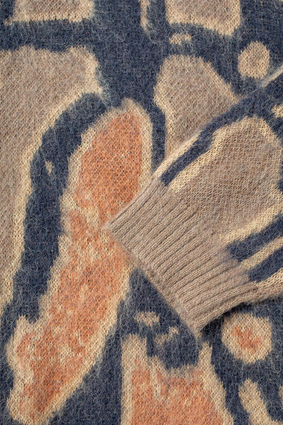 Candice Desire Mohair Sweater - Tan