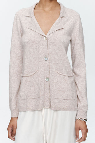 Marle Devon Cardigan - Oat