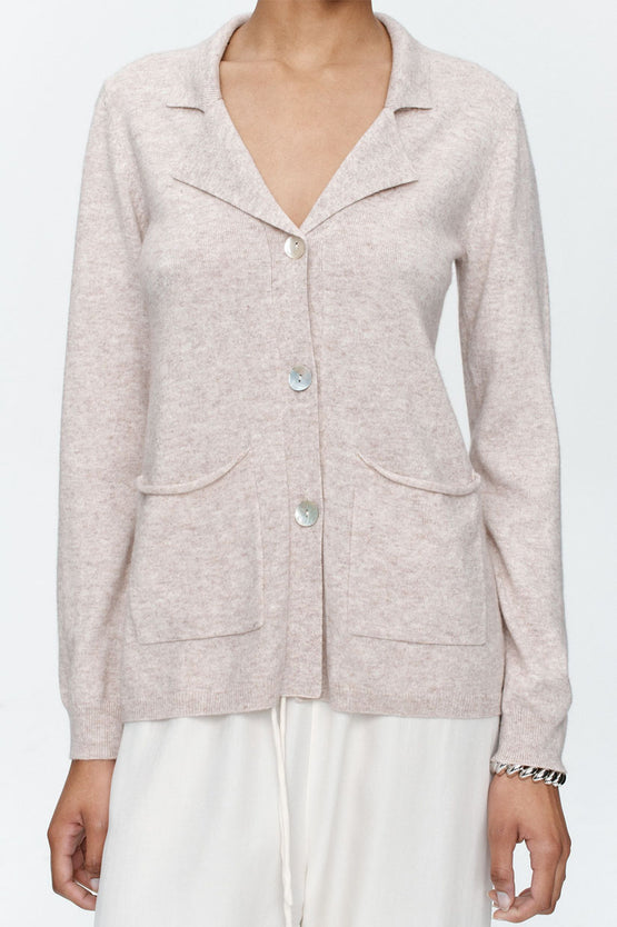 Marle Devon Cardigan - Oat