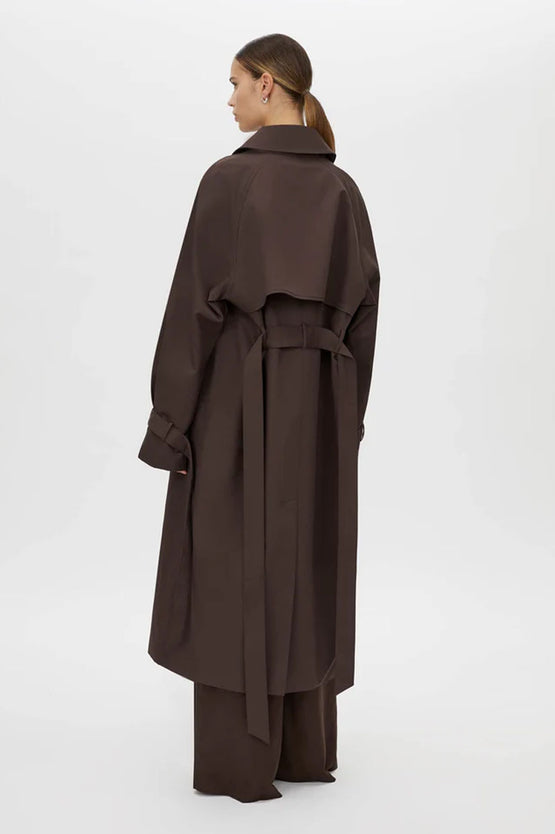 Camilla and Marc Dia Car Coat - Chocolate