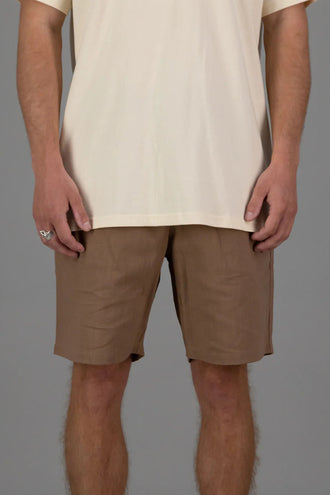 Just Another Fisherman Dinghy Shorts - Brown