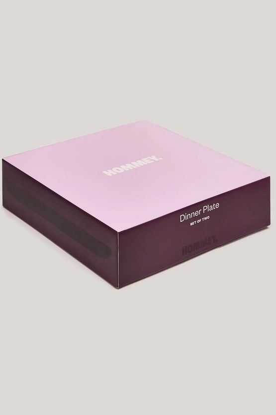 Hommey Dinner Plate 2 Pack - Boysenberry