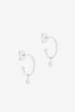 By Charlotte Divine Grace Hoops - Silver