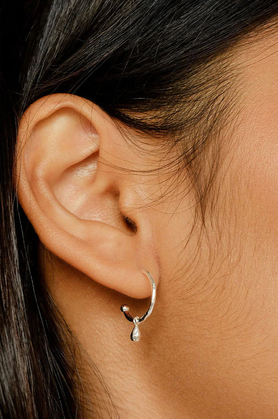 By Charlotte Divine Grace Hoops - Silver