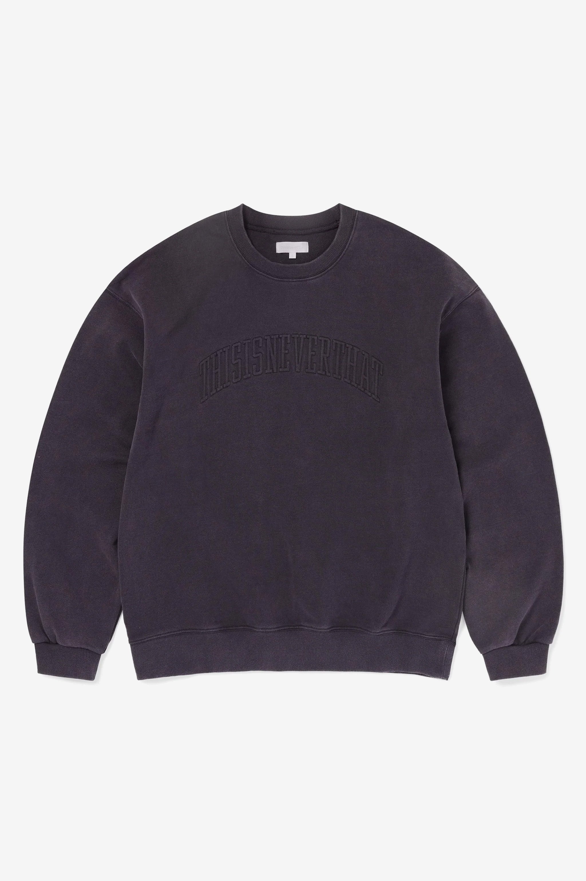 Thisisneverthat Faded Arch Crew - Damaged Black