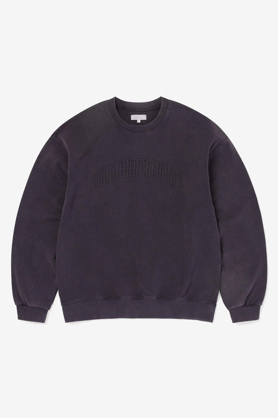Thisisneverthat Faded Arch Crew - Damaged Black