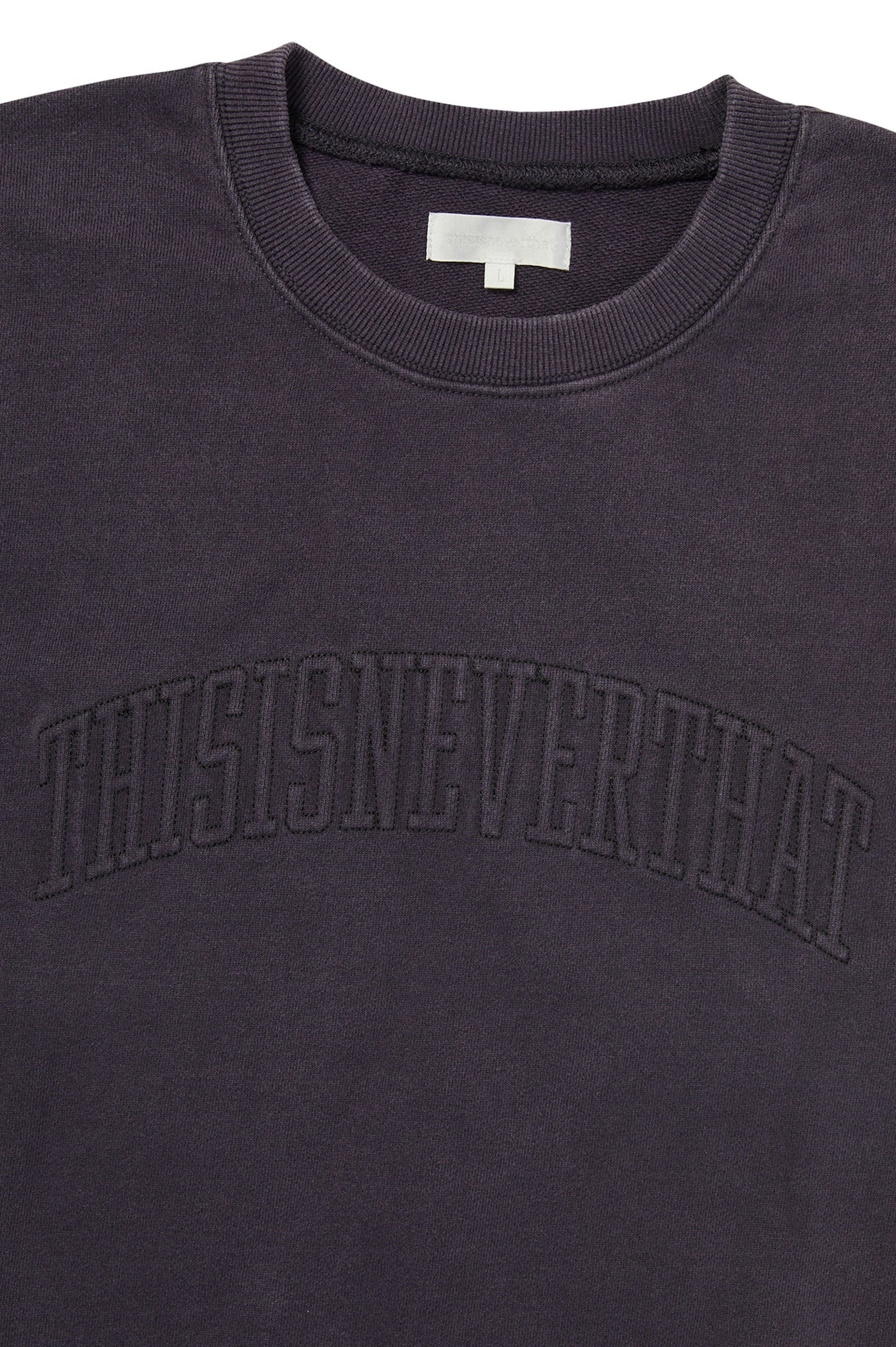 Thisisneverthat Faded Arch Crew - Damaged Black