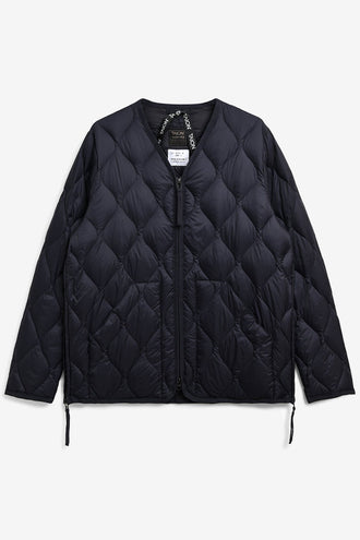Taion Military V Neck Soft Shell Jacket - Navy