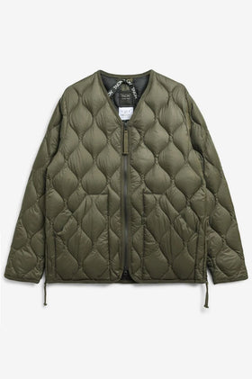 Taion V Neck Soft Shell Jacket - Dark Olive