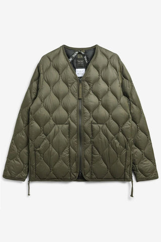 Taion V Neck Soft Shell Jacket - Dark Olive
