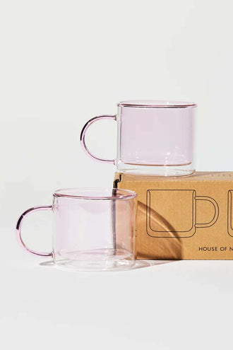 House Of Nunu Double Trouble Cup Set - Pink