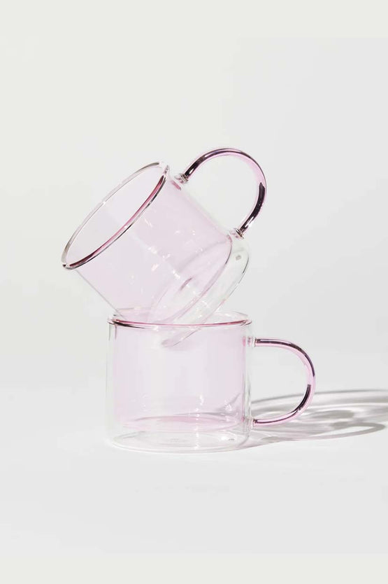 House Of Nunu Double Trouble Cup Set - Pink