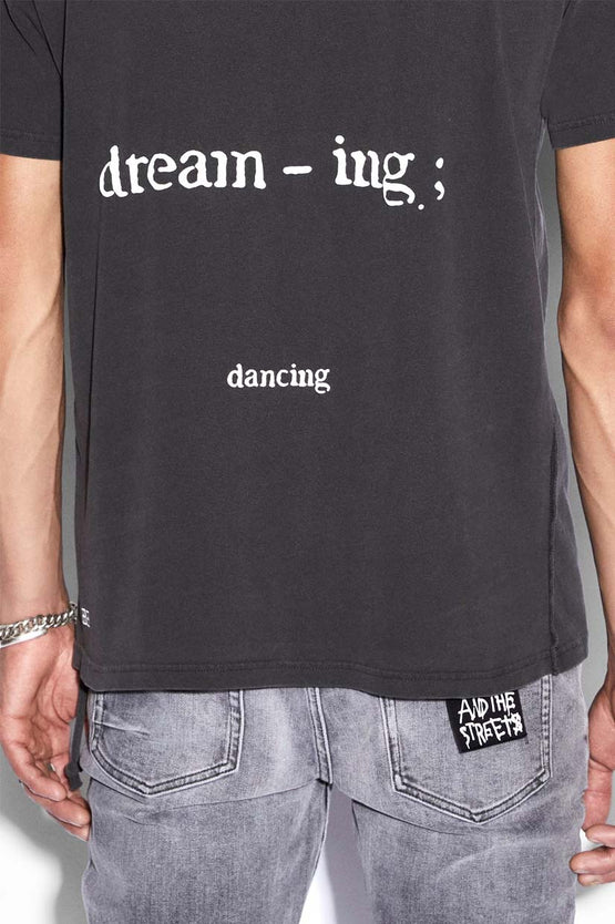 Ksubi Dreaming Kash SS Tee - Faded Black