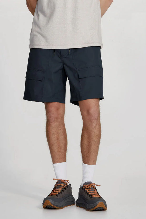 Commoners Drill Utility Shorts - Navy