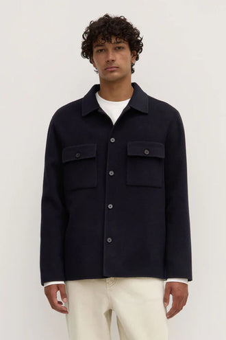 Assembly Driver Wool Jacket - Ink