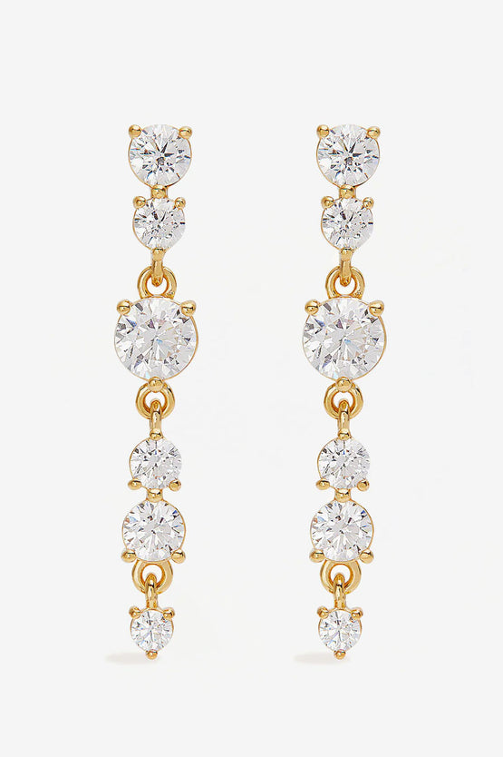 By Charlotte Forever Yours Drop Earrings - Gold