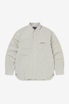 Thisisneverthat DSN Striped Shirt - Beige