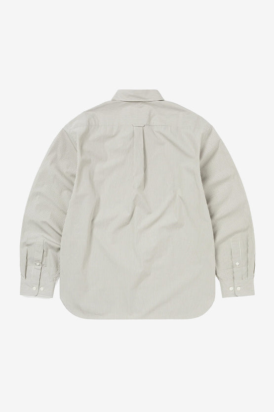 Thisisneverthat DSN Striped Shirt - Beige