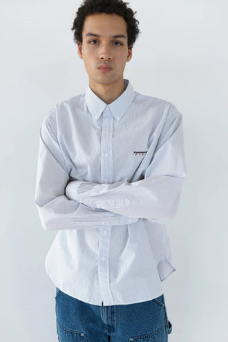 Thisisneverthat DSN Striped Shirt - White