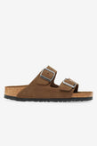 Birkenstock Arizona SFB Suede - Dark Tea