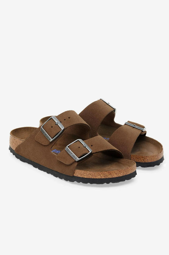 Birkenstock Arizona SFB Suede - Dark Tea
